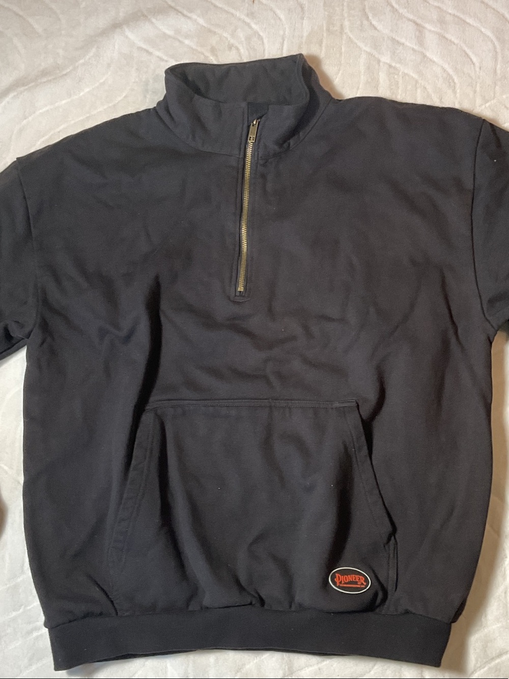 Pioneer heavyweight FR SAFETY 1/4 zip sweatshirt workwear